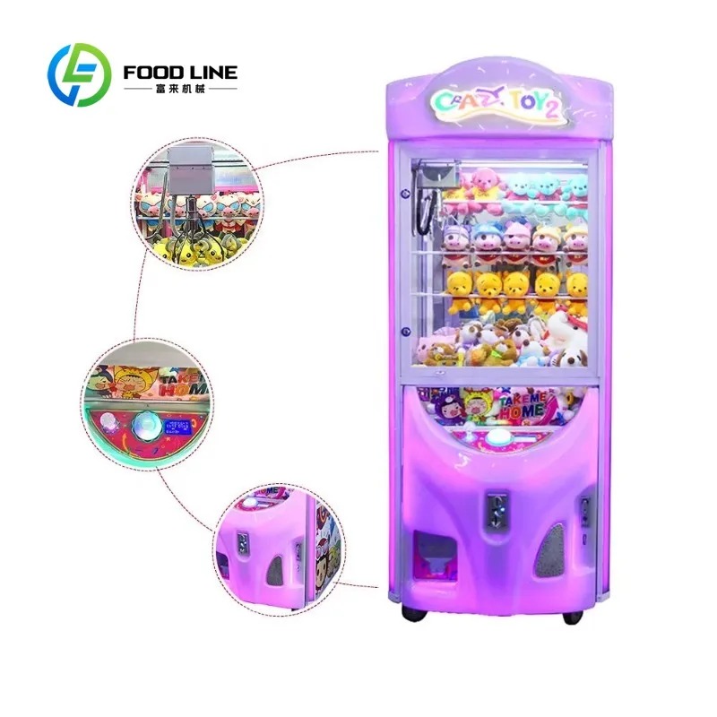 Arcade Toy Claw Vending Machine - Eğlence Mekanlarında Oyuncak ve Bebek Ödülleri