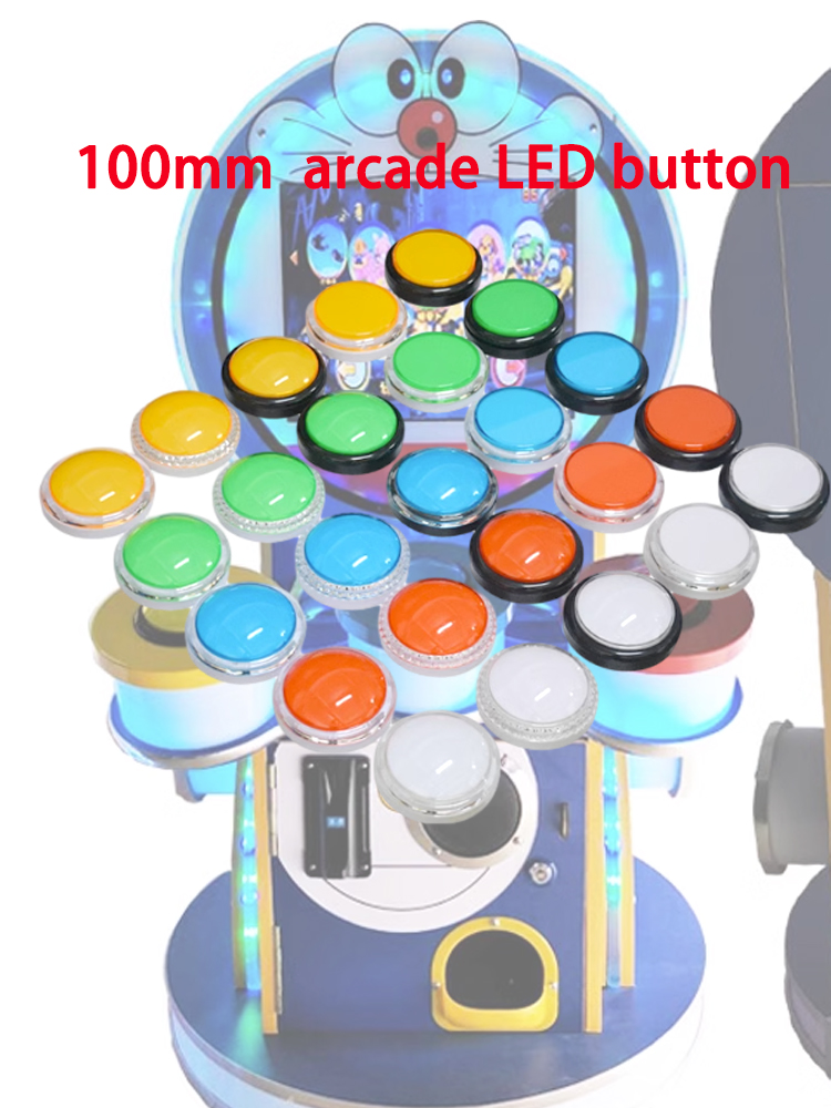 12V Arcade LED Düğmesi 100mm D - Arcade Vibes incelemesi ve fiyatı