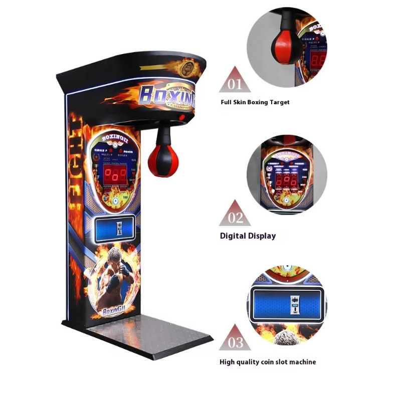 Siyah Kral Boks Arcade Makines - Arcade Games & Vending Llc Photos incelemesi ve fiyatı